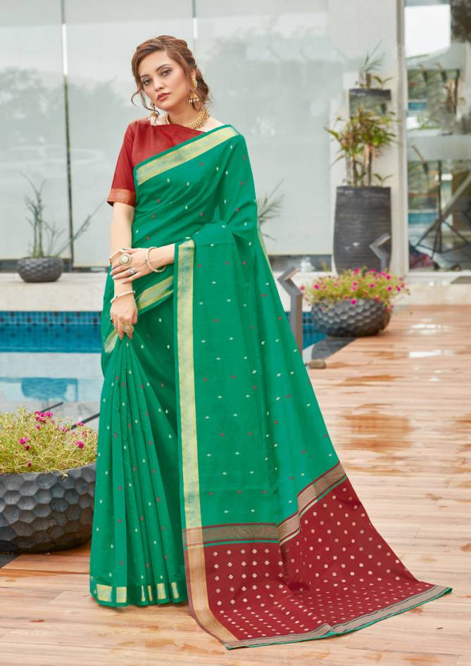 Sangam Classi Cotton Festive Wear Cotton Printed Designer Saree Collection